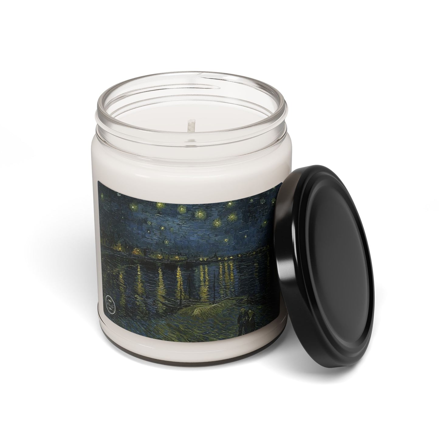 Starry Night Over the Rhône Candle by Pearson Nash – A Tribute to Vincent Van Gogh