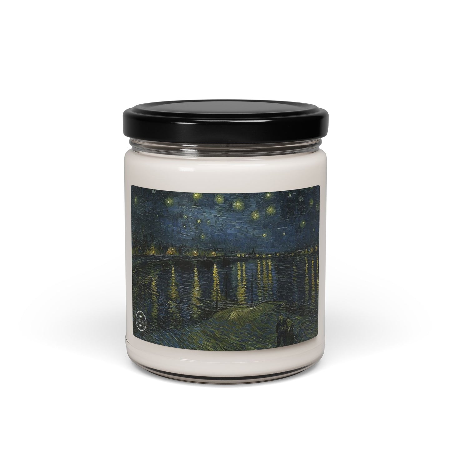 Starry Night Over the Rhône Candle by Pearson Nash – A Tribute to Vincent Van Gogh